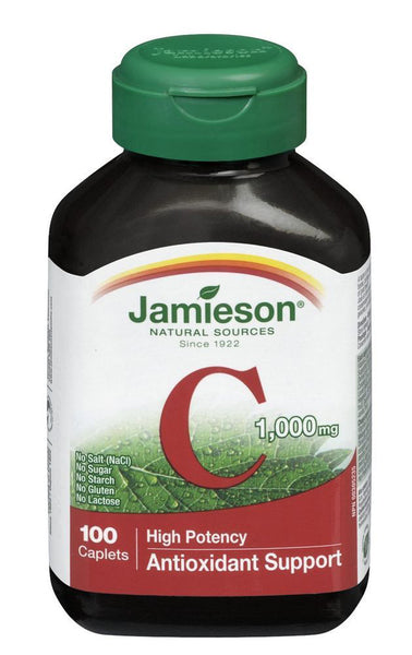 JAMIESON VIT C 1000MG 100'S - Queensborough Community Pharmacy