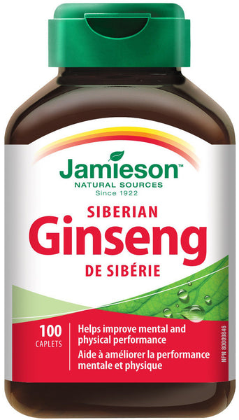 JAMIESON SIBERN GNSNG 650MG 100'S - Queensborough Community Pharmacy