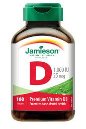 JAMIESON VIT D 1000IU 100'S - Queensborough Community Pharmacy
