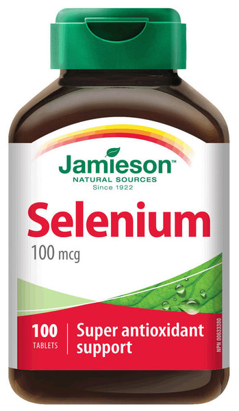 JAMIESON SELENIUM YEAST 100MCG 100'S - Queensborough Community Pharmacy