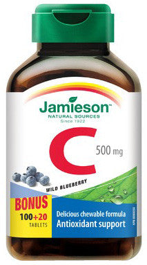 JAMIESON CHEW C WILD B/BERY 100+20'S - Queensborough Community Pharmacy