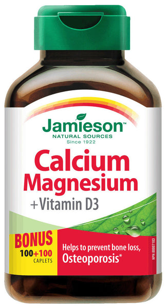 JAMIESON CALC MAGNESIUM 333MG 100+100'S - Queensborough Community Pharmacy