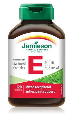 JAMIESON BALANCED VIT E 400IU 120'S - Queensborough Community Pharmacy