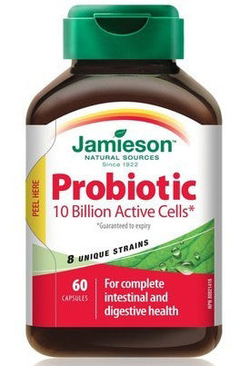 JAMIESON PROBIOTIC 10 BILLION CAPS 60'S - Queensborough Community Pharmacy