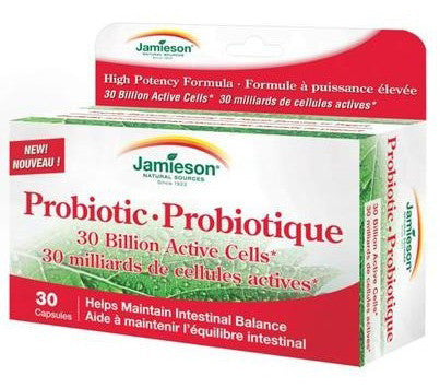 JAMIESON PROBIOTIC 30 BILLION CAPS 30'S - Queensborough Community Pharmacy