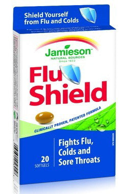JAMIESON FLU SHIELD SOFTGELS 20'S - Queensborough Community Pharmacy