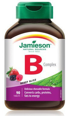 JAMIESON CHEWABLE B COMPLEX 90'S - Queensborough Community Pharmacy