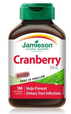 JAMIESON CRANBERRY 250MG 100'S - Queensborough Community Pharmacy