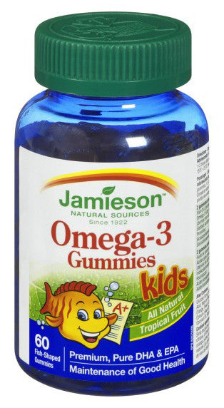 JAMIESON OMEGA 3 GUMMIES 60'S - Queensborough Community Pharmacy