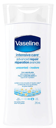 VASELINE UNSCENTED EXTRA STRENGTH 295ML - Queensborough Community Pharmacy