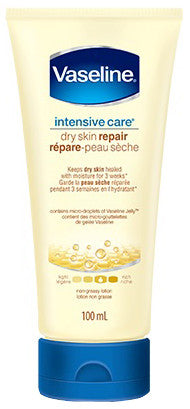 VASELINE INTENSIVE CARE LOTION DRY SKIN 100ML - Queensborough Community Pharmacy