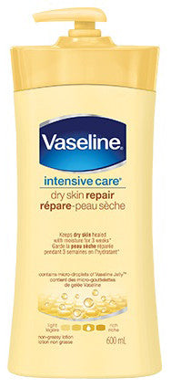 VASELINE INTENSIVE CARE LOTION DRY SKIN 600ML - Queensborough Community Pharmacy