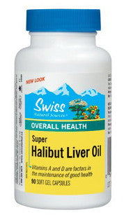 SWISS SUPR HALIBUT LIVER OIL 90'S - Queensborough Community Pharmacy
