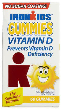 IRONKIDS VITAMIN D GUMMIES 60'S - Queensborough Community Pharmacy