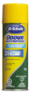 SCHOLL ODOUR DEST SPRY ZINOXOL 200ML - Queensborough Community Pharmacy