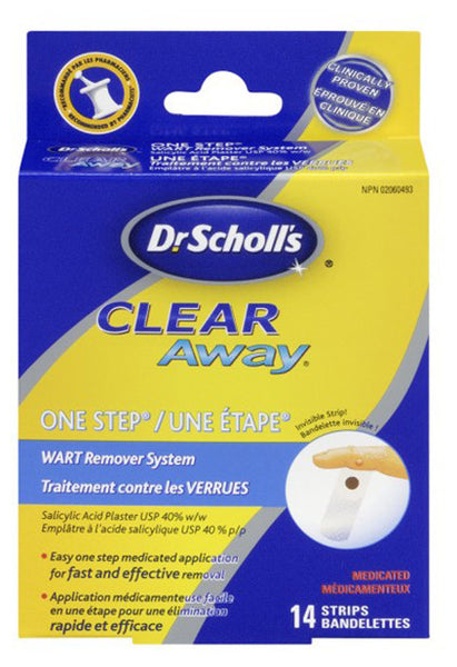 SCHOLL CLEAR AWAY 'ONE STEP' WART REMOVAL SYSTEM #80847 - Queensborough Community Pharmacy