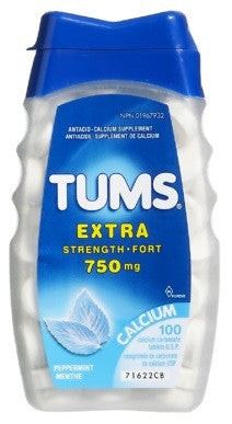 TUMS X-STR REGULAR 100'S - Queensborough Community Pharmacy