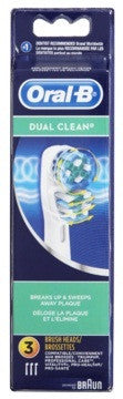 ORAL-B DUAL ACTION REFIL EB417-3 3'S - Queensborough Community Pharmacy