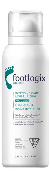 FOOTLOGIX MEDICAL INTENSIVE CARE MOSTURIZING MOUSSE 125ML - Queensborough Community Pharmacy