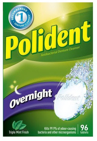 POLIDENT OVERNIGHT 96'S - Queensborough Community Pharmacy