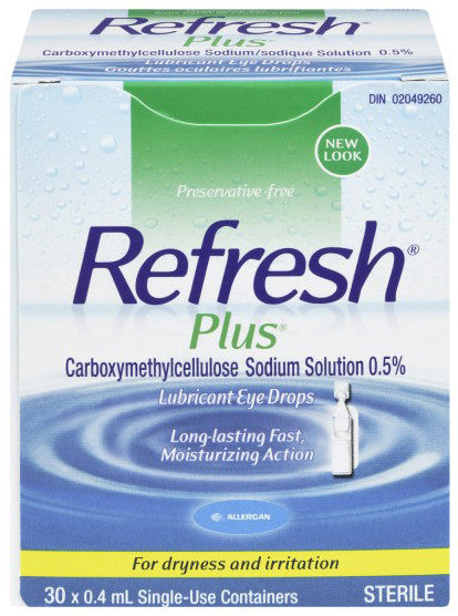 ALLERGAN REFRESH PLUS 30/.4ML - Queensborough Community Pharmacy