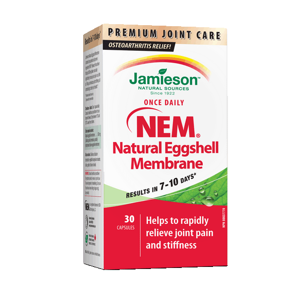 JAMIESON NATURAL EGGSHELL MEMBRANE 30'S - Queensborough Community Pharmacy