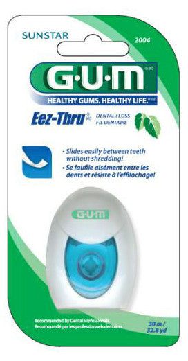 GUM EEZ-THRU FLOSS MINT 30M - Queensborough Community Pharmacy