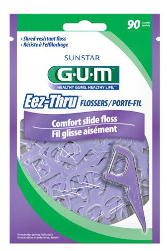 GUM EEZ-THRU COMFORT SLIDE #887 FLOSSERS 90'S - Queensborough Community Pharmacy