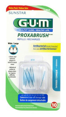 GUM PROXABRUSH REF WIDE #614C 10'S - Queensborough Community Pharmacy