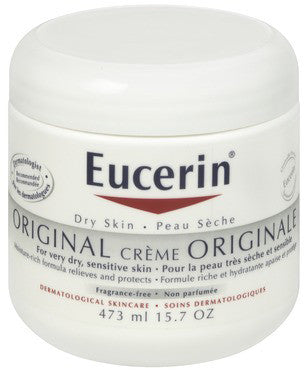 EUCERIN ORIG CREME FRAG FREE 473ML - Queensborough Community Pharmacy