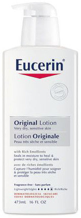 EUCERIN ORIG LOTION 473ML - Queensborough Community Pharmacy