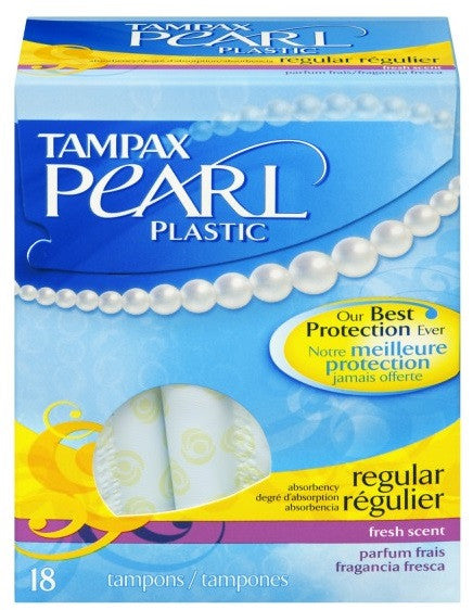 TAMPAX PEARL FRESH REG 18'S - Queensborough Community Pharmacy