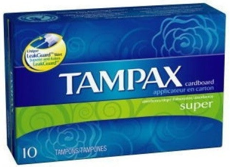 TAMPAX TAMPONS UNSCENTED SUPER 10'S - Queensborough Community Pharmacy