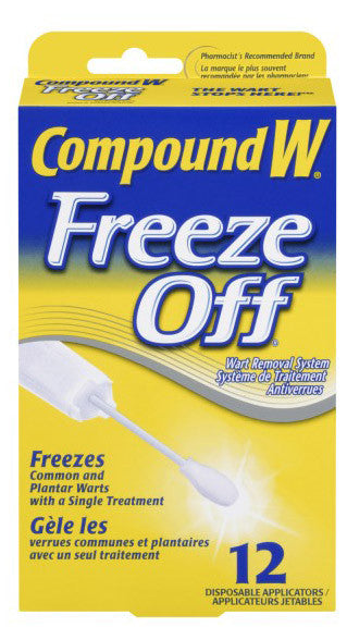 COMPOUND W FREEZE OFF YELLOW BOXFOR FIRST AID SECTION 1'S - Queensborough Community Pharmacy