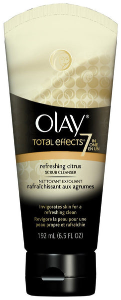 OLAY TOTAL EFFECTS CITRUS SCRUB 192ML - Queensborough Community Pharmacy