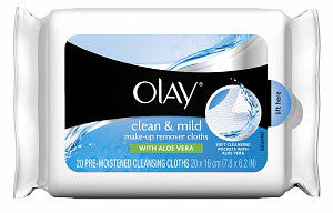 OLAY MAKEUP REMOVING CLOTHS 20'S - Queensborough Community Pharmacy