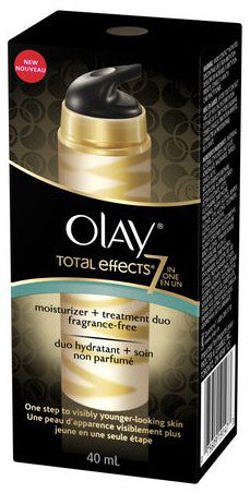 OLAY TOTAL EFFECTS 7-IN-ONE MOISTURIZER TREATMENT DUO SPF 15 40ML - Queensborough Community Pharmacy