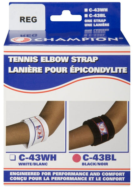 AIRWAY ELBOW BRACE WITH PAD BLACK REGULAR 1'S - Queensborough Community Pharmacy