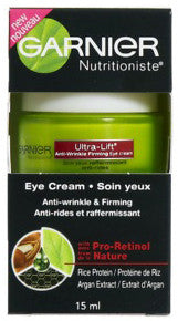 GARNIER NUTRITIONIST EYE CREAM ANTI-WRINKLE 15ML - Queensborough Community Pharmacy