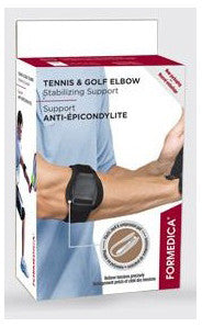TENNIS ELBOW L/XL BLACK (FOR) 1'S - Queensborough Community Pharmacy