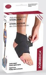 ANKLE BRACE S/M BLACK (FOR) 1'S - Queensborough Community Pharmacy