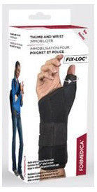 LEFT WRIST/THUMB IMMOBILIZER S/M (FOR) 1'S - Queensborough Community Pharmacy