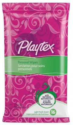PLAYTEX PERSONAL CLEANSNG CLOTH 16'S - Queensborough Community Pharmacy