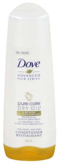 DOVE COND PURE CARE DRY OIL 355ML - Queensborough Community Pharmacy