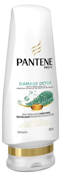 PANTENE DAMAGE DETOX DAILY CONDITIONER 355ML - Queensborough Community Pharmacy