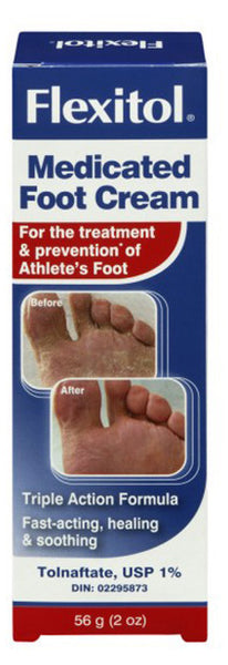 FLEXITOL MEDICATED FOOT CREAM 56G - Queensborough Community Pharmacy