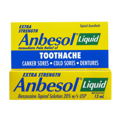 ANBESOL X-STR SOLN 20% 13ML - Queensborough Community Pharmacy