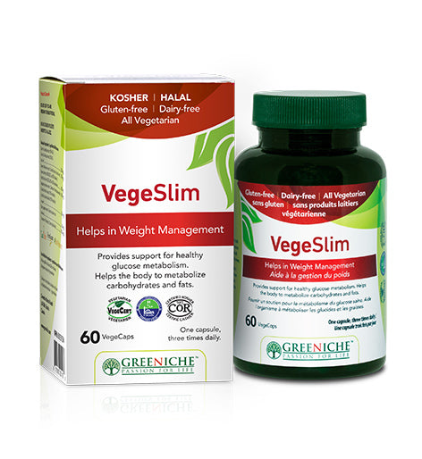 GREENICHE VEGA SLIM WEIGHT MANAGEMENT CAPS 60
