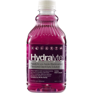 HYDRALYTE SOLN APPLE BLKCURRANT 1L - Queensborough Community Pharmacy