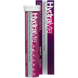 HYDRALYTE ELECTROLYTE EFFERVESCENT TABS APPLE BLACKCURRANT 20'S - Queensborough Community Pharmacy